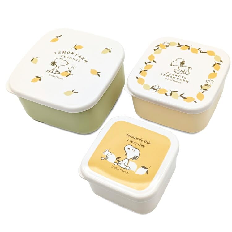 Amazon.co.jp: カミオジャパン スヌーピー 入れ子ランチボックス